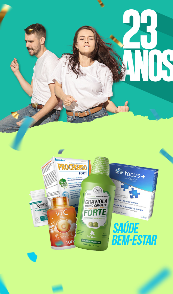23 anos Destaque - Saude e bem estar