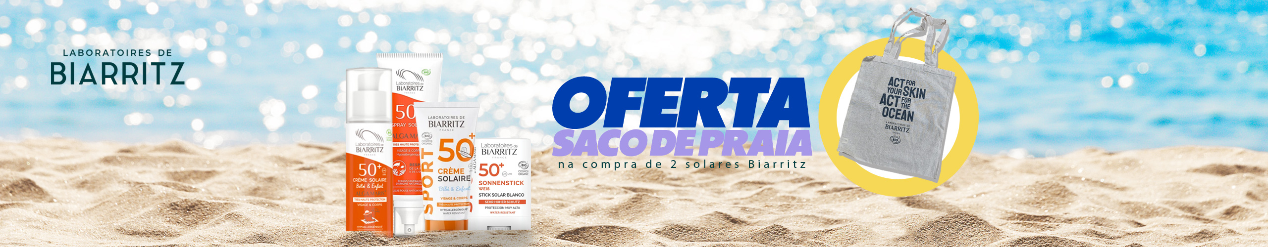 Protetores solares Maio Banner Top