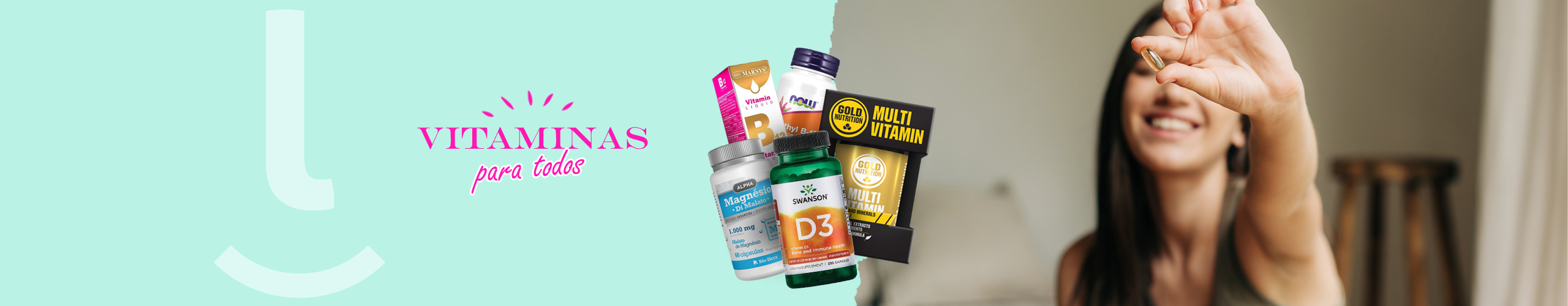 Vitaminas e Minerais Main Banner