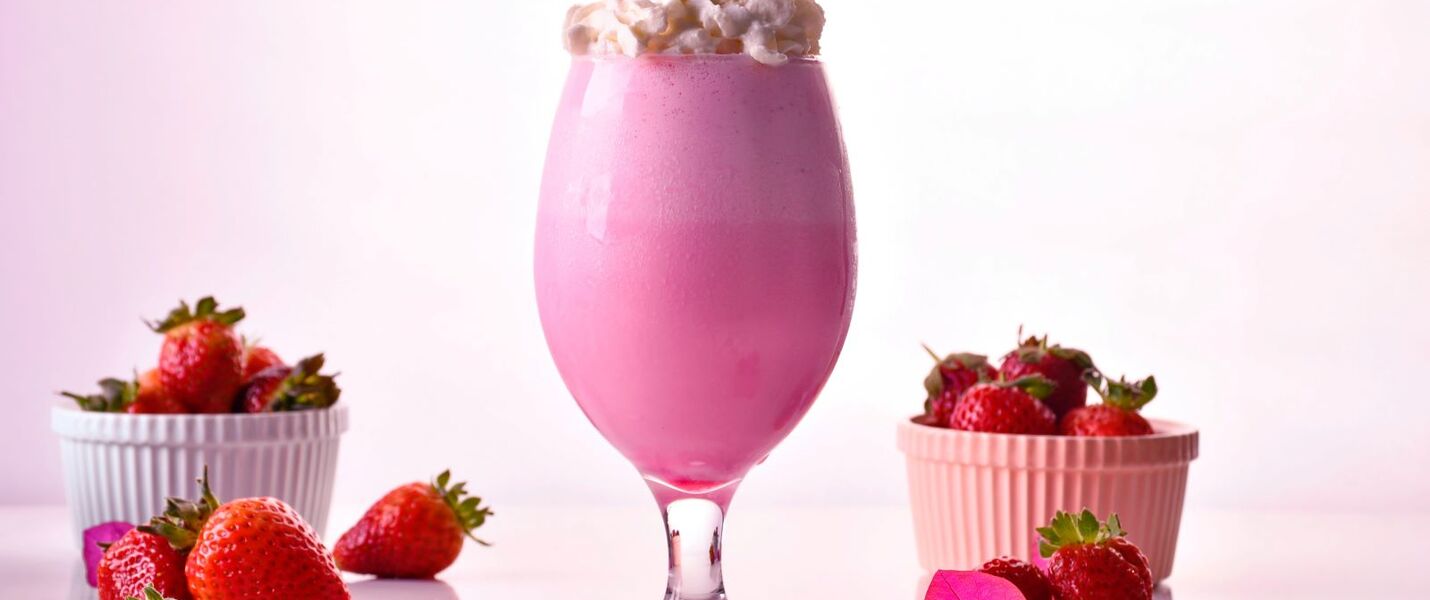 Receita de Mousse de Morango Proteica