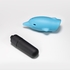 O-pet Golfinho Com Bala de 10 Vibrações Azul Crushious - Crushious - 7403254159693