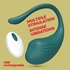Ovo Vibratório Recarregável Com Comando Tamago Crushious Esmeralda - Crushious - 7403254159617