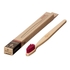 Escova de dentes 100% vegetal - vermelha
 - Ecoliving - 5060636881119