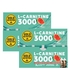 Pack 2 L-Carnitina 3000 Melância - GoldNutrition - 5196zx2