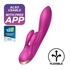 VIBRADOR DOUBLE FLEX COM APP SATISFYER VIOLETA - Satisfyer - 4061504002613