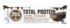 Total Protein Low Sugar Covered Chocolate Negro - GoldNutrition - 5601607076747