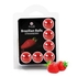 Bolas Lubrificantes Beijáveis Brazialian Balls Morango - 8435097433868