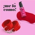 Me Lo Conjunto Algemas Velcro  Venda  Lubrificante Morango Crushious - Crushious - 7403254150447