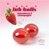 Bolinhas Explosivas Lubrificantes Morango e Champanhe Lub Balls Crushious