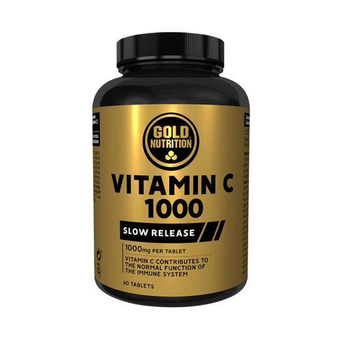 Vitamin C 1000 - 60 cápsulas - Goldnutrition - GoldNutrition - GN61934