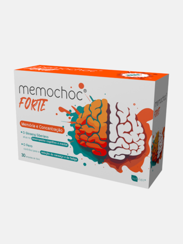 Nutridil Memochoc Forte - 30 ampolas - Nutridil - 5604350020593