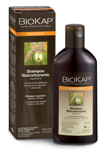 Biokap Nutricolor Champô reestruturação 200 ml - Biokap - 8030243005144