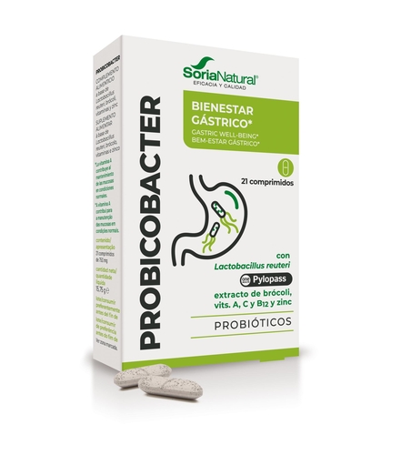 Probicobacter 21 comprimidos de 750 mg - Soria Natural - Soria Natural - 8422947200138