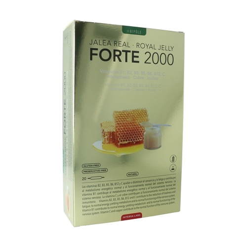 Bipole Geleia Real Forte 20 ampolas de 2000mg - Bipole - 8413568002874