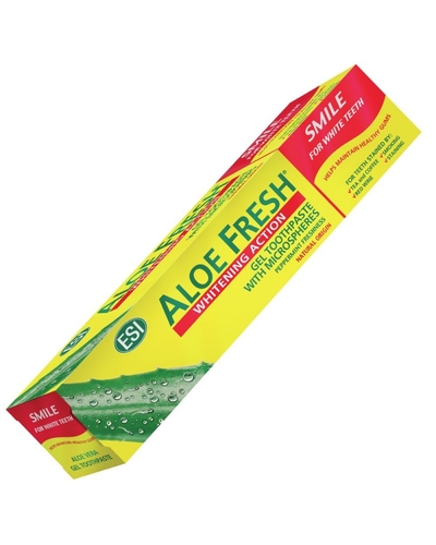 ESI Pasta Dentífrica Aloe Fresh Smile 100 Ml. - Esi - 8008843002771