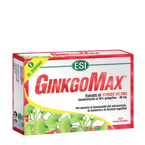 ESI Ginkgomax 280 Mg - 30 Comprimidos - Esi - 8008843004003