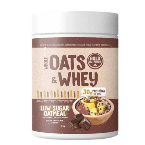 Oats & Whey Chocolate 1 Kg - Goldnutrition - GoldNutrition - 5601607073258