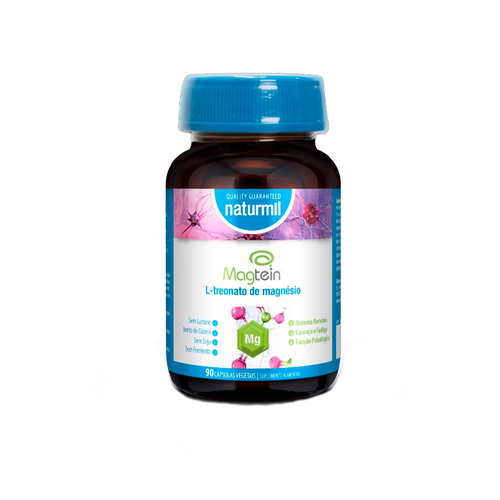 Naturmil - Magtein L-treonato de magnésio – 90 cápsulas - DietMed - 5605481209499