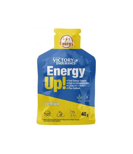 Weider Victory Endurance Energy Up Gel 40g Limão unid. - WEIDER - 8414192308059