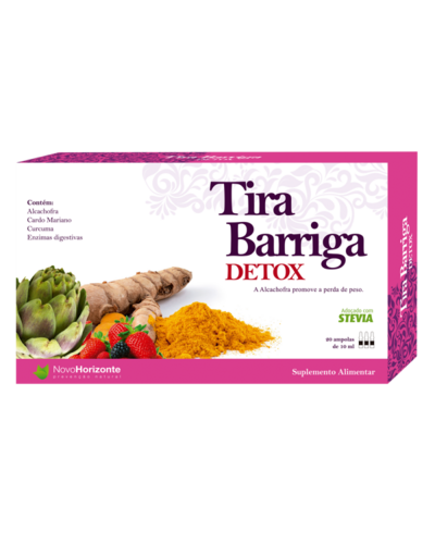 Tira Barriga Detox - 20 ampolas - Tira Barriga - 5604401999748