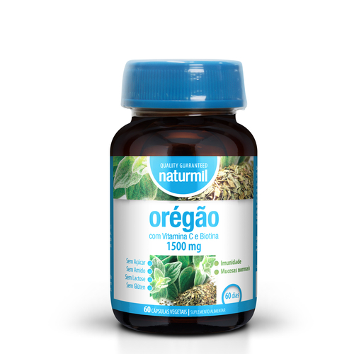 Naturmil - Oregão 1500mg - 60 cápsulas - Naturmil - 5605481407949