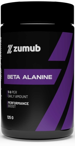 Beta-Alanina - 125g - Zumub - 5600985801286