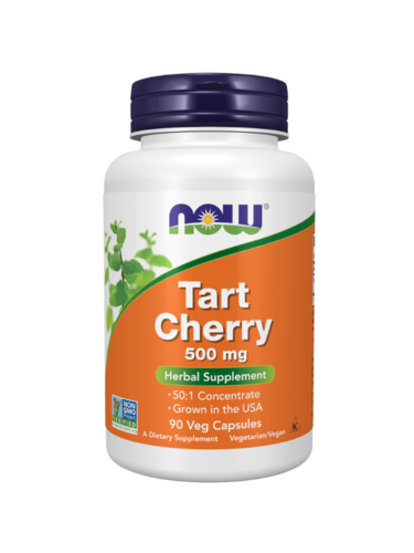Tart Cherry 500mg – 90 cápsulas – Now