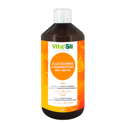 Glucosamina+Condroitina 500 ml - VitaSil - 5420050205609