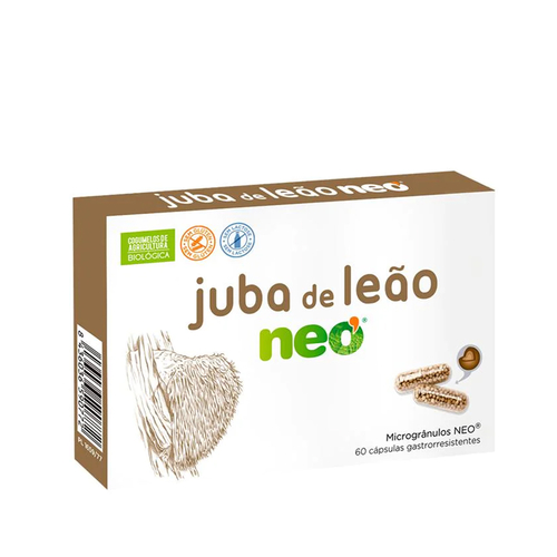 Juba de Leão Neo – 60 cápsulas – Nutridil - neovitalhealth - 8436036590772