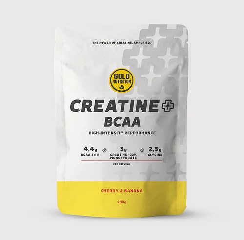 Creatine + BCAA - Cereja e Banana - 200g - Goldnutrition - GoldNutrition - GN61297