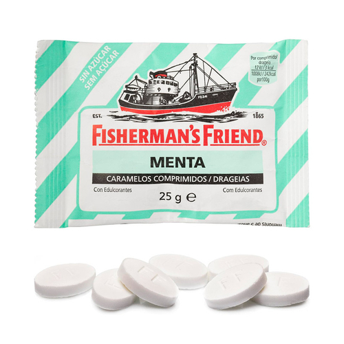Fisherman's Friend Rebuçados c/ Menta sem Açúcar 25g - Fisherman's - 50357338