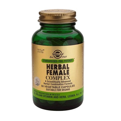 Herbal Female Complex 50 Cápsulas - Solgar - Solgar - 0033984041639