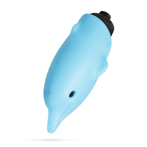 O-pet Golfinho Com Bala de 10 Vibrações Azul Crushious - Crushious - 7403254159693