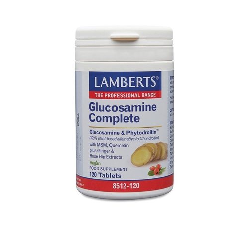 Lamberts Glucosamina Completa - 120 cápsulas - Lamberts - 5055148413682