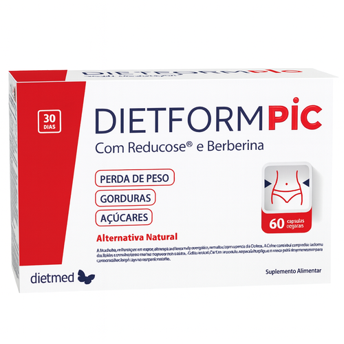 DietformPIC – 60 cápsulas – DietMed - DietMed - 5605481109386