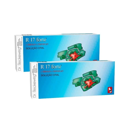 Pack 2 R17 Forte – 24 ampolas – Dr Reckeweg - Dr. Reckeweg - DM701344x2