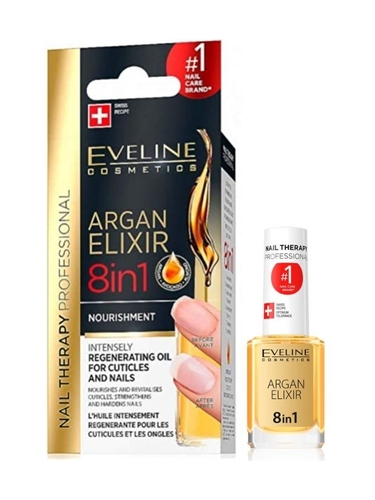 Eveline Nail Therapy Elixir Regenerador para Unhas e Cutícula 12ml - Eveline Cosmetics - 5903416001454