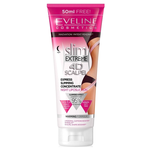 Eveline Cosmetics Concentrado Noite Adelgaçante Efeito Calor 250ml - Eveline Cosmetics - 5901761967685