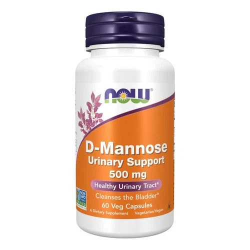 D-Mannose 500mg – 600 cápsulas – Now - Now Foods - 733739028082