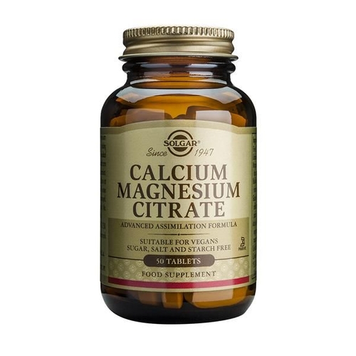 Solgar Calcium Magnesium Citrate 50 Comprimidos - Solgar - 0033984005082