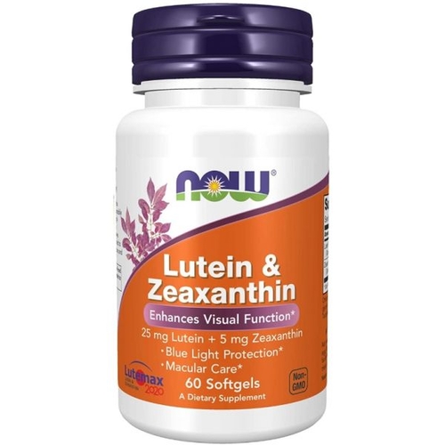 Now Luteína e zeaxantina 60 comp. - Now Foods - 3064