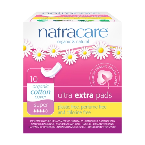 Pensos Algodão Bio Extra Fino Alas Super Bio - Natracare - 782126003287