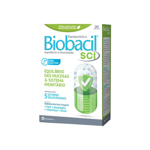 Biobacil SCI – 30 cápsulas – Farmodiética - Farmodiética - 5601653019736