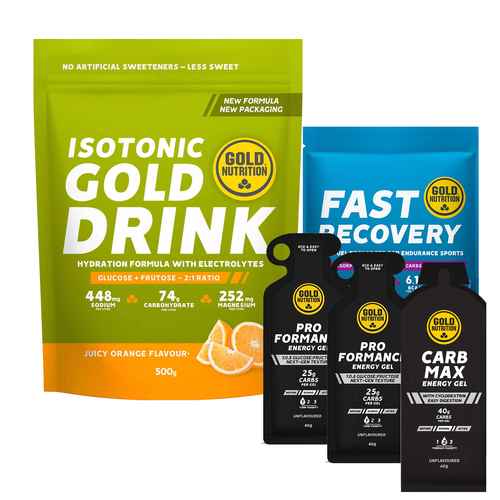 Kit Trail Iniciante 33K - GoldNutrition - KITTRAIL33