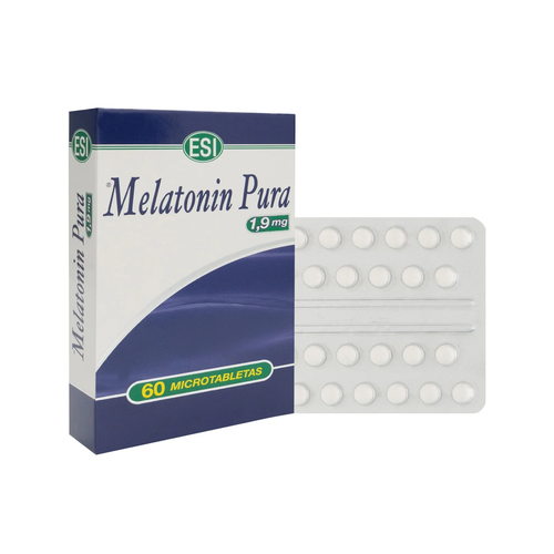 Melatonina Pura 1,9mg 60 comprimidos - ESI - Esi - 8008843008766