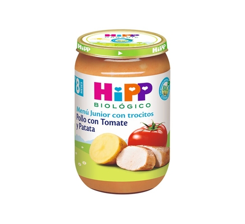 Puré De Frango Com Tomate E Batata Bio 220 G Hipp - Hipp - 4062300431102