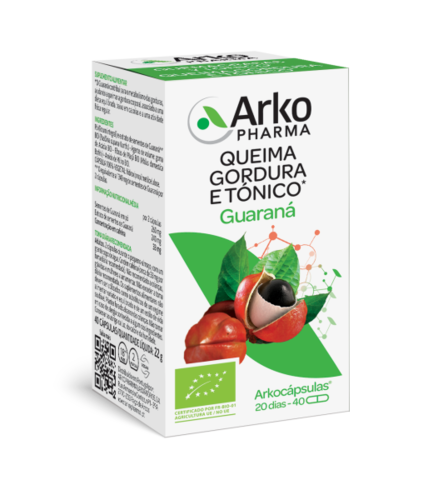 Arkopharma Arkocápsulas Guaraná BIO 40 Cápsulas - Arkopharma - 3578835710083