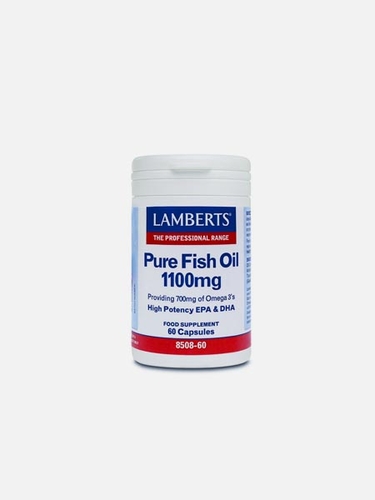 Lamberts Pure Fish Oil 1100mg 60 Cápsulas - Lamberts - 5055148400477