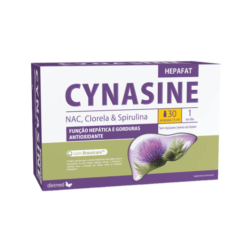 Cynasine Hepafat – 30 ampolas – DietMed - DietMed - 5605481109362
