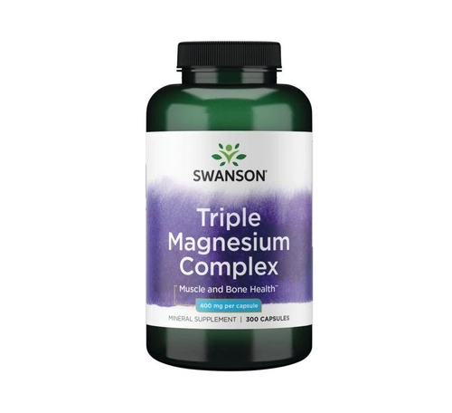 Triple Magnesium Complex 400 Mg - 300 Cápsulas - Swanson - Swanson - 087614110790